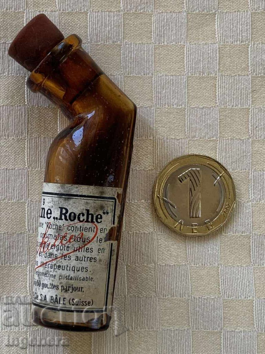 ШИШЕ ОТ ЛЕКАРСТВО СТЪКЛО ДОСТА РЯДКА ВЕЩ-Secacornine-Roche с цена € 37.90 | 74.13 лв.