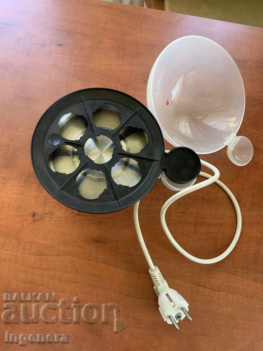 FIERBĂTOR DE OUĂ APARAT PENTRU FIERT OUĂ - ȘAPTE CUPE NEFOLOSIT - 6 FIERBĂTOR DE OUĂ APARAT PENTRU FIERT OUĂ - ȘAPTE CUPE NEFOLOSIT - 6