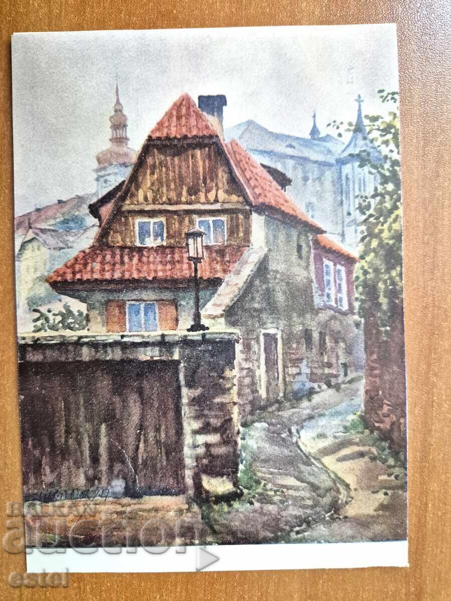 Ταχυδρομική κάρτα - καλλιτεχνική Τσεχοσλοβακία Ταχυδρομική κάρτα - καλλιτεχνική Τσεχοσλοβακία