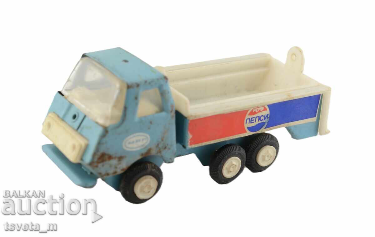 Metal and plastic truck MIR children's toys, Soviet era