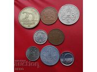 Смесен лот от 8 монети