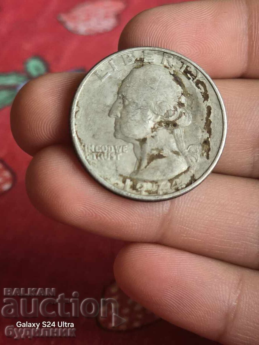 Доставка на 1 долар 1974г. Пускам над 100 Аукциона. Разгледайте и остана