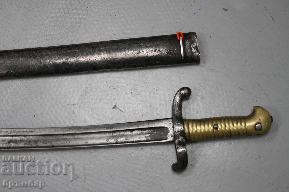 Γαλλική ξιφολόγχη για τουφέκι. Μ1842/59. *1 με τιμή € 250.00 | 488.96 BGN