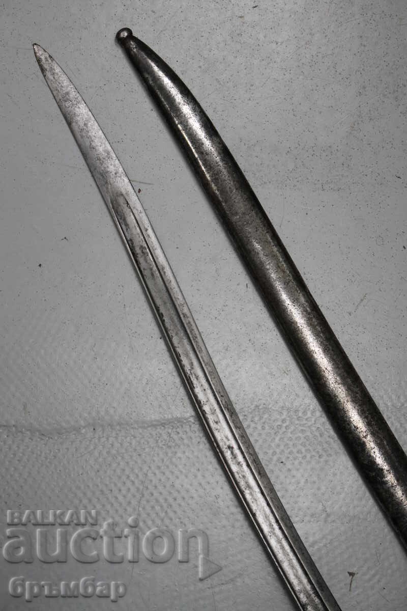 Δημοπρασία Γαλλική ξιφολόγχη για τουφέκι. Μ1842/59. *1