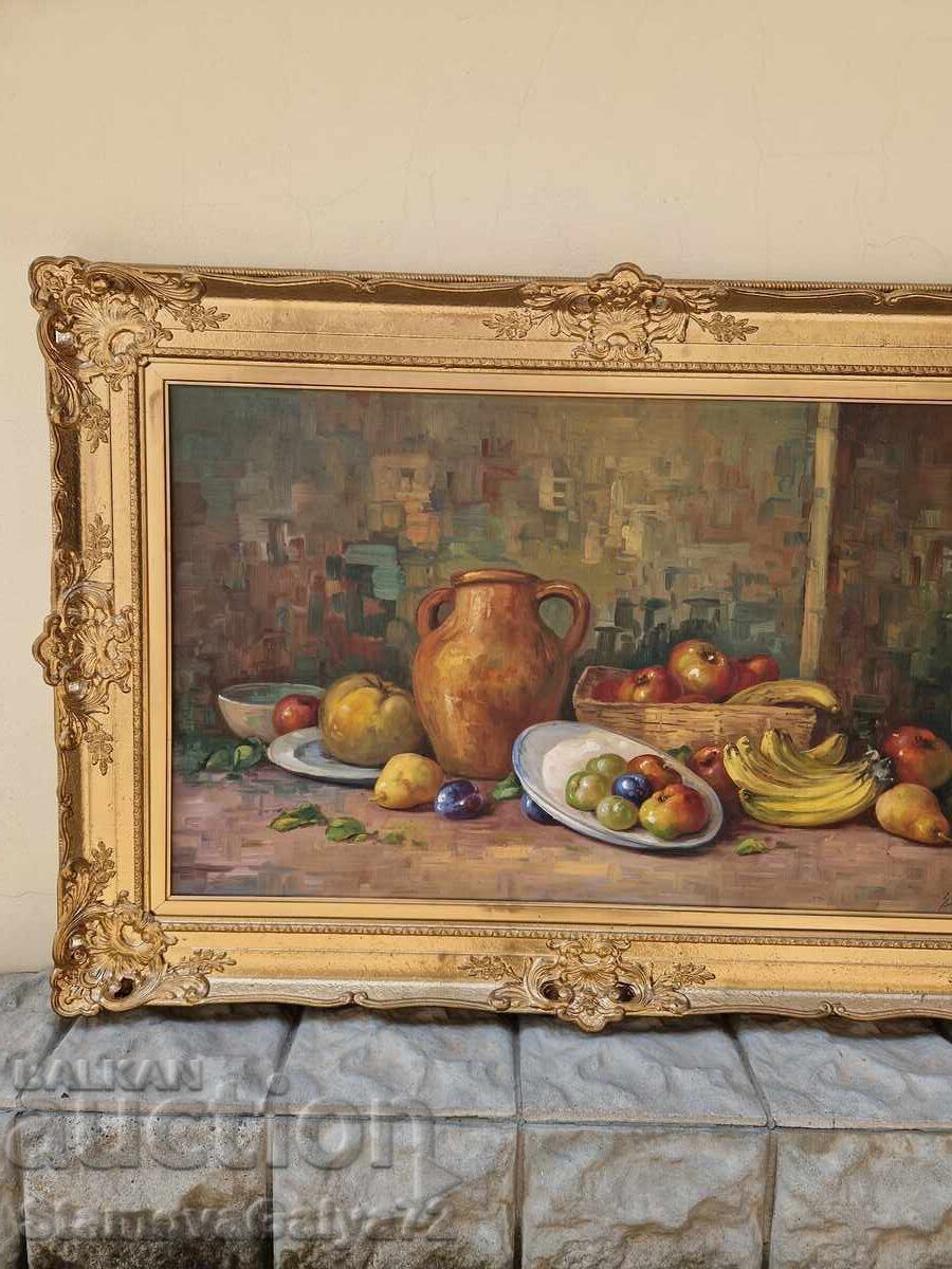 Εξαιρετικός αντίκα πίνακας ζωγραφικής, λάδι σε καμβά - 5 Εξαιρετικός αντίκα πίνακας ζωγραφικής, λάδι σε καμβά - 5