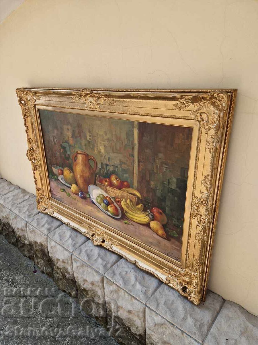 Εξαιρετικός αντίκα πίνακας ζωγραφικής, λάδι σε καμβά - 7 Εξαιρετικός αντίκα πίνακας ζωγραφικής, λάδι σε καμβά - 7