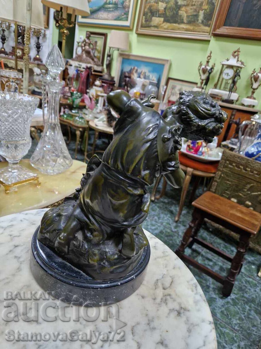 Εξαιρετικό αντίκα γαλλικό μπρούτζινο συγγραφικό ειδώλιο - 6 Εξαιρετικό αντίκα γαλλικό μπρούτζινο συγγραφικό ειδώλιο - 6