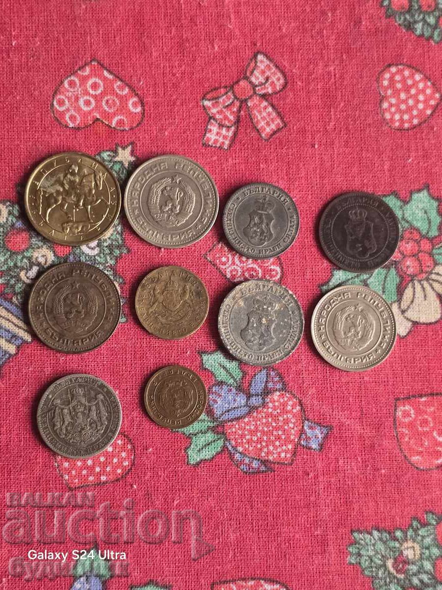Livrarea 10 Monede Bulgare, ani diferiți. Lansez peste 100 de licitații