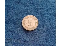 5 Pfennig Germany 1908