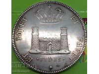 1 Τάληρο 1707 Ιταλία Κόζιμο Γ' των Μεδίκων Κάστρο "Φίντες"