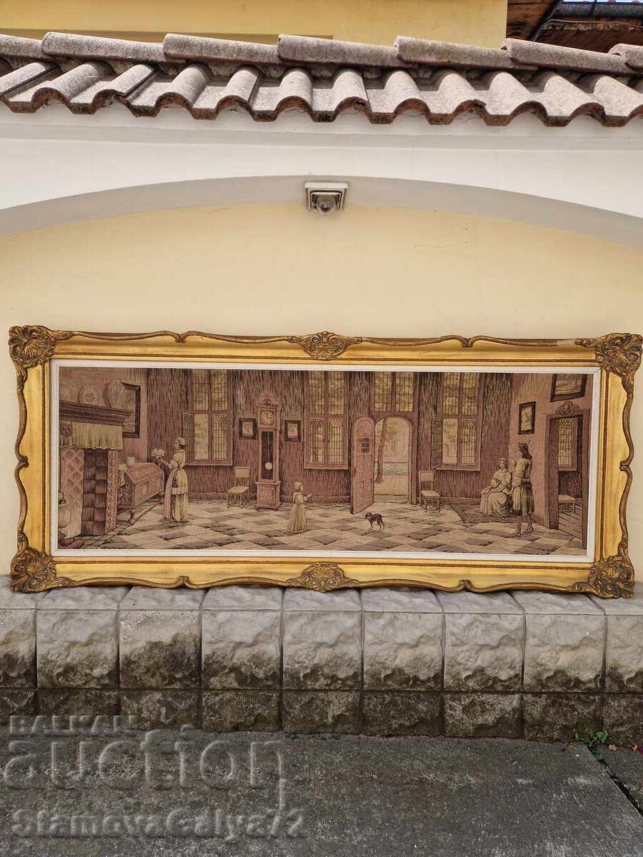 Μοναδικό, τεράστιο, αντίκα βελγικό ταπισερί με τιμή 898.00 BGN | € 459.14