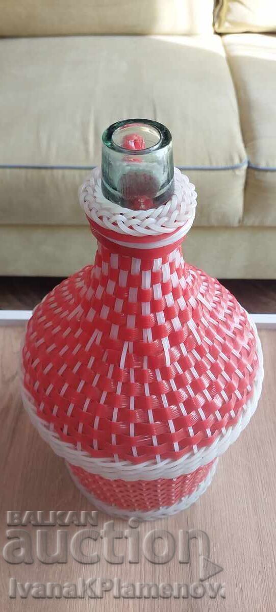 Demijohn retro for connoisseurs, height 40cm - 5
