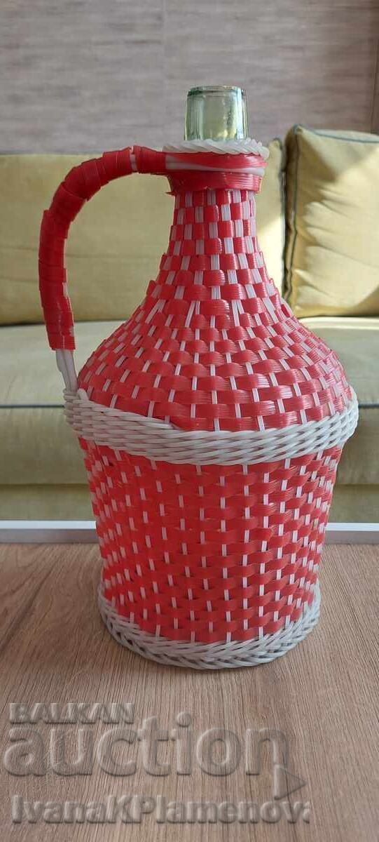 Damigeană retro pentru colecționari, înălțime 40cm