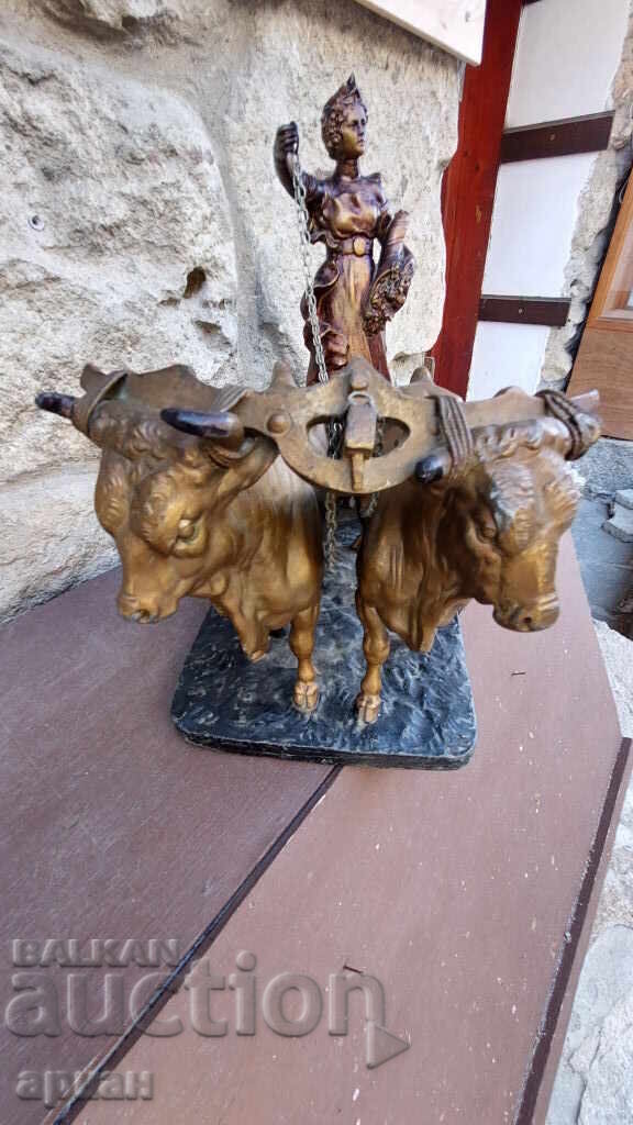 Аукцион Масивна френска скулптура  ,началото на XX век регюл