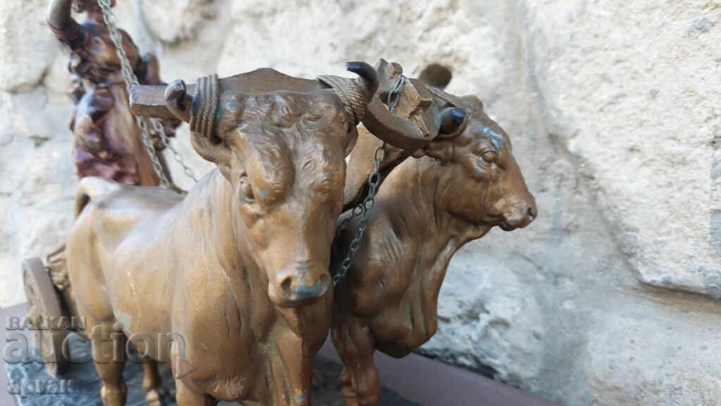 Масивна френска скулптура  ,началото на XX век регюл - 5