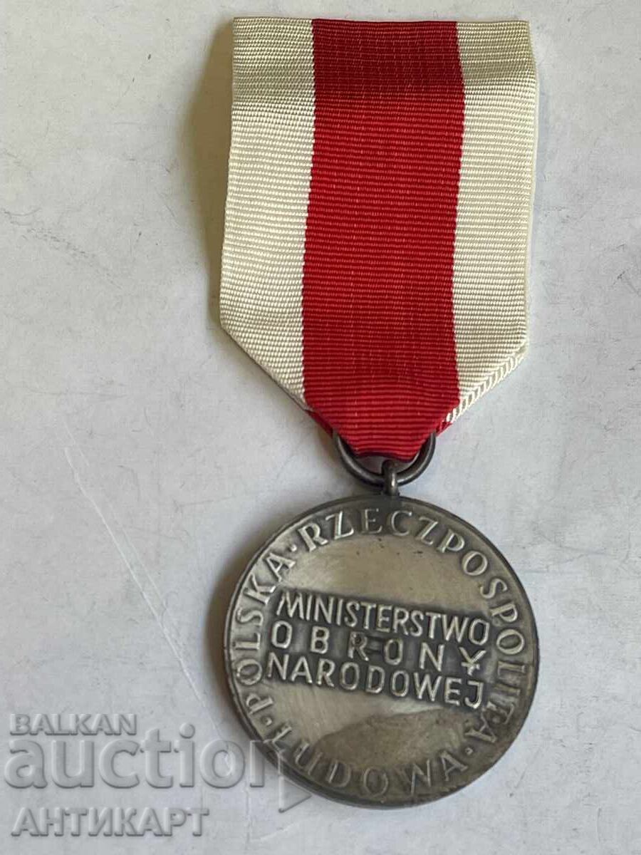 Πολωνία πολωνικό στρατιωτικό μετάλλιο Για διακεκριμένη υπηρεσία στην άμυνα με τιμή 12.00 BGN | € 6.14 Πολωνία πολωνικό στρατιωτικό μετάλλιο Για διακεκριμένη υπηρεσία στην άμυνα με τιμή 12.00 BGN | € 6.14