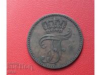 Germany-Mecklenburg-Schwerin-3 pfennig 1860
