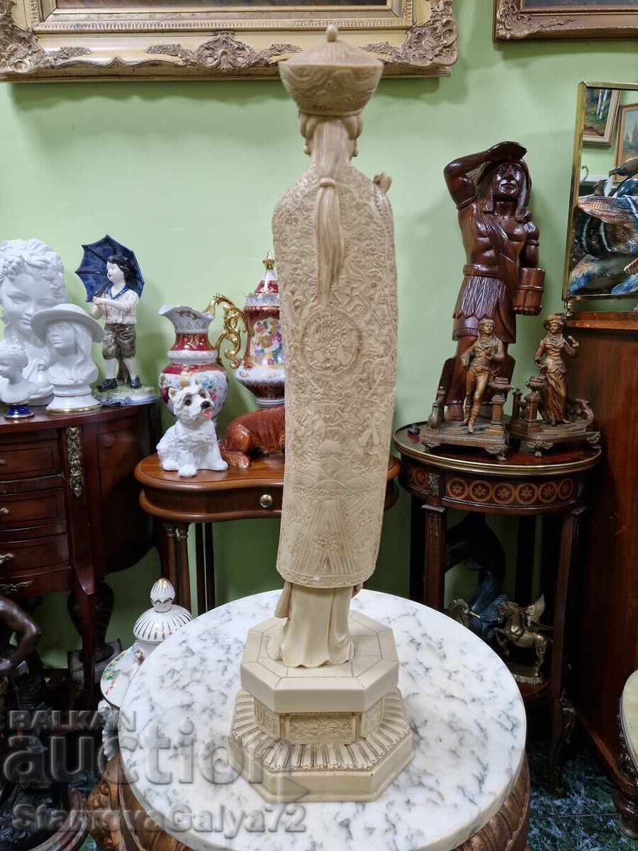 Wonderful large Asian figure statuette - 7