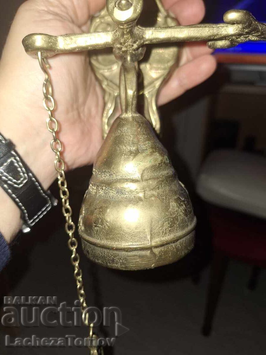 Όμορφη καμπάνα Γαλλία για μπρούτζο πόρτας μπρονζέ τέλεια σύνθεση. - 7