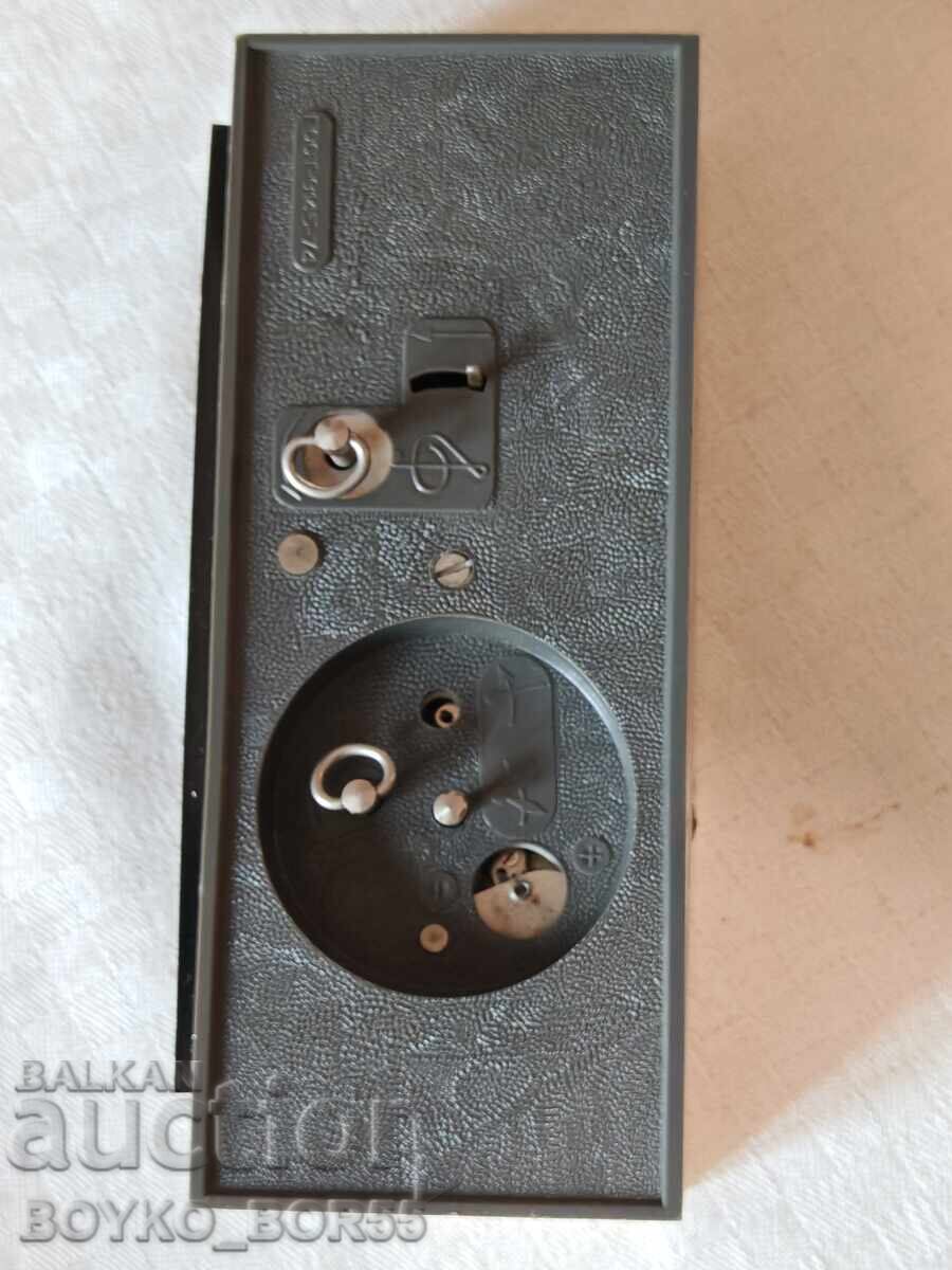 Σούπερ Σπάνιο Ρωσικό Σοσιαλιστικό (ΕΣΣΔ) Επιτραπέζιο Ρολόι με Φανάρι με τιμή 119.00 BGN | € 60.84