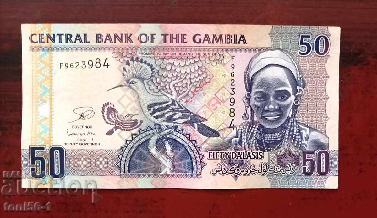Гамбия 50 даласи 2006 aUNC Гамбия 50 даласи 2006 aUNC