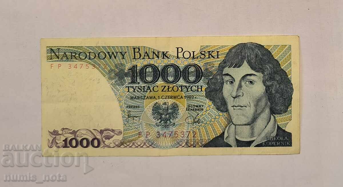 Polonia 1000 zloți 1982