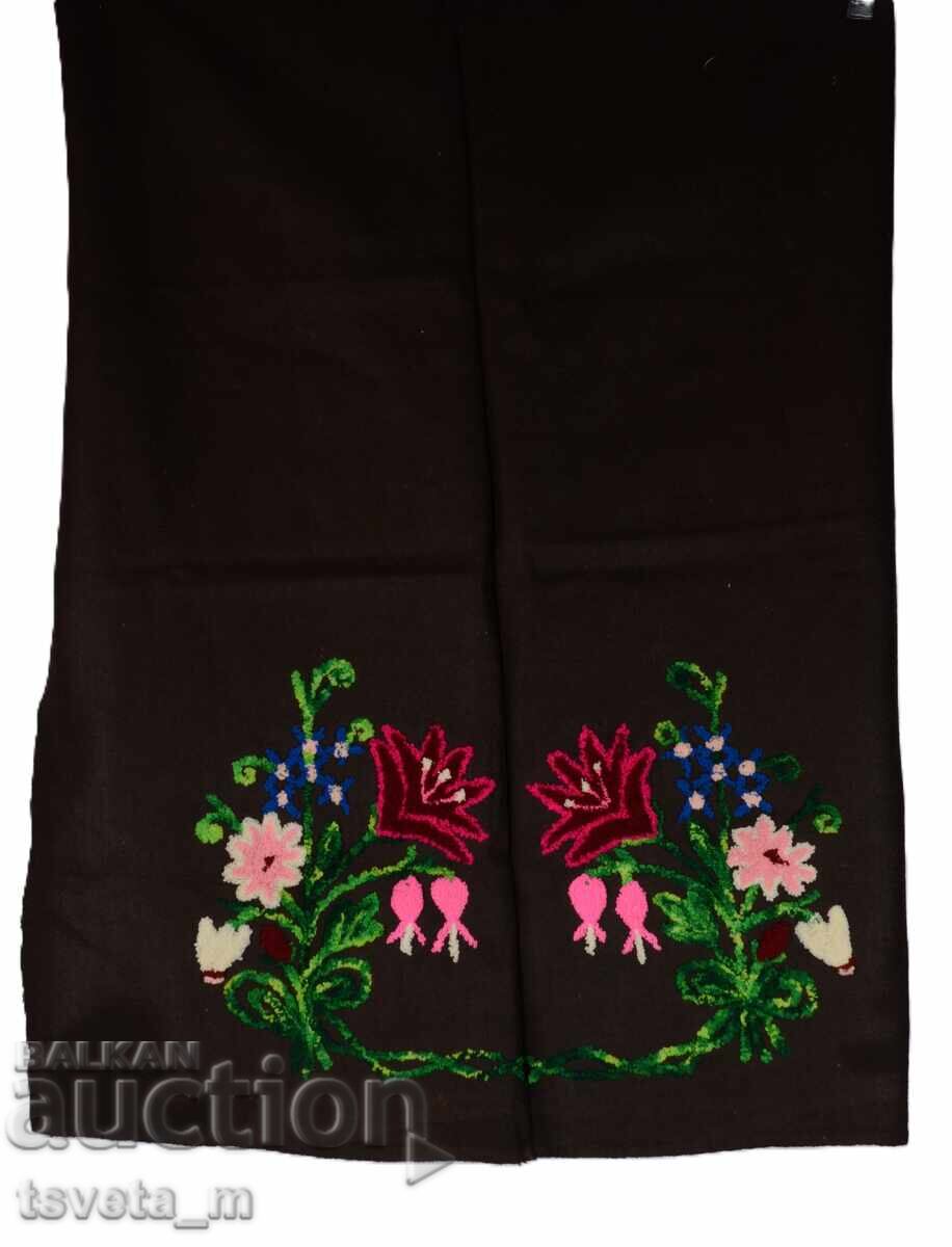 Wool apron with twisted embroidery FOR FOLK COSTUME with price 25.00 BGN | € 12.78