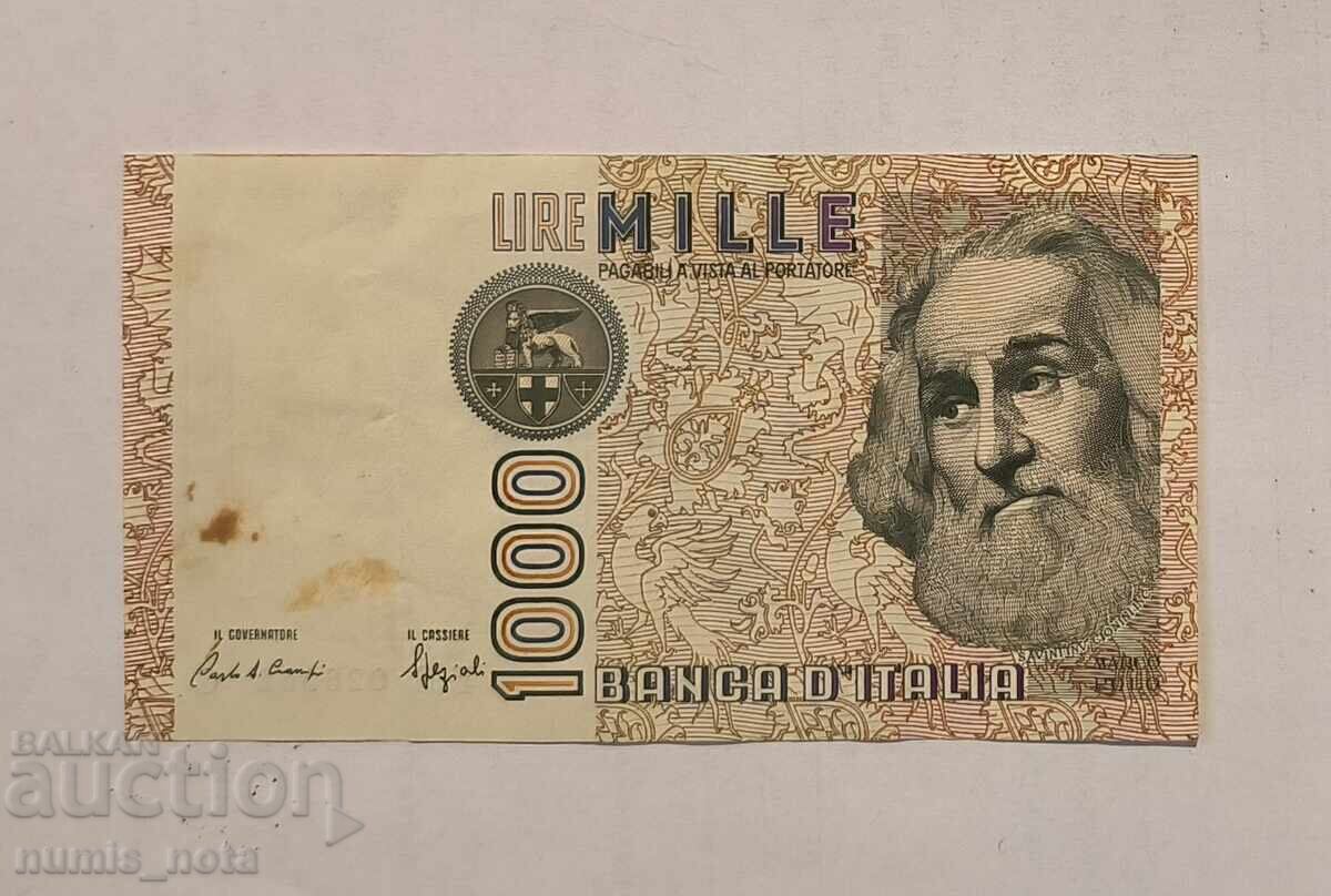 Italy 1000 lire 1982
