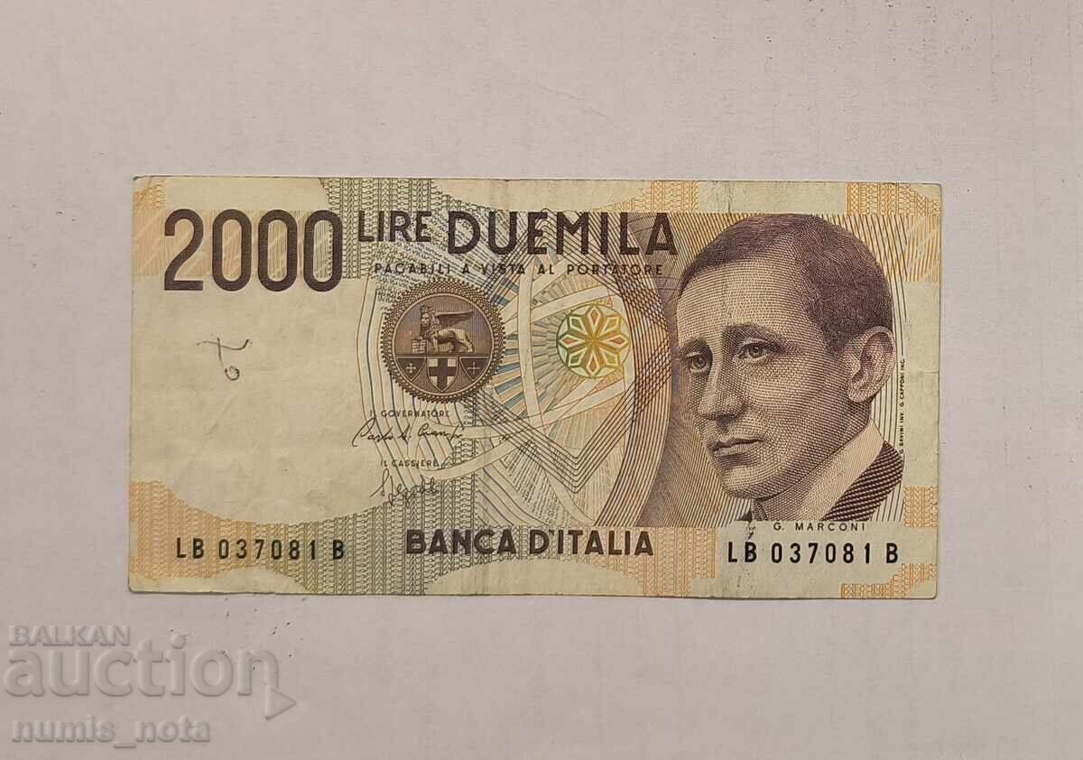 Ιταλία 2000 λιρών 1990 Ιταλία 2000 λιρών 1990