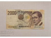 Italia 2000 lire 1990