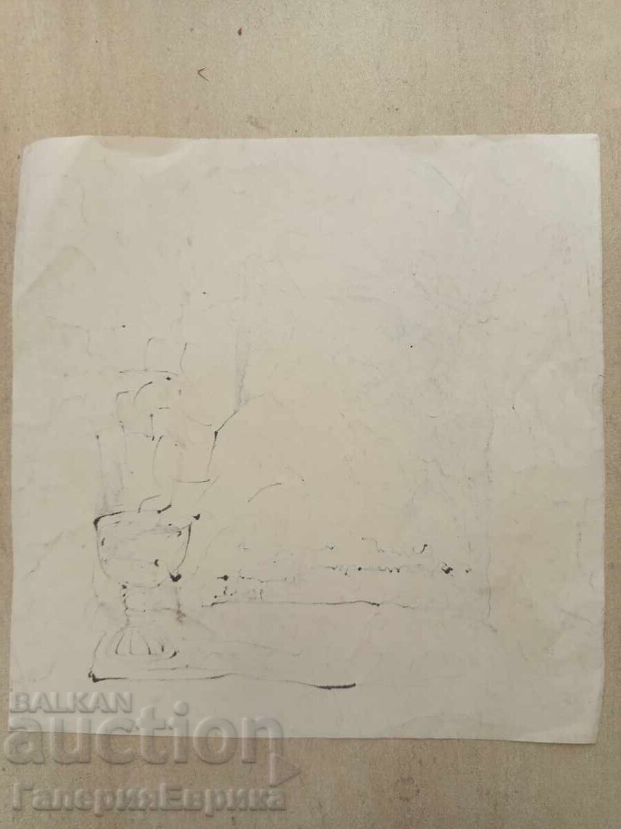 Auction Master painting drawing Auction Master painting drawing