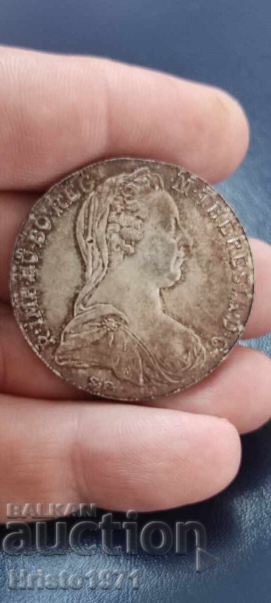 1 талер 1780 рестрайк