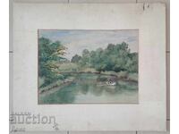 N. Yankov Watercolor