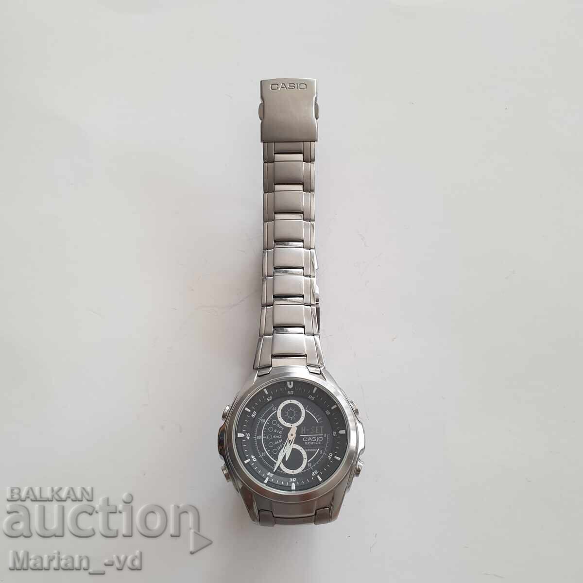 Auction Men's Analog Digital Watch CASIO EDIFICE 116 Auction Men's Analog Digital Watch CASIO EDIFICE 116