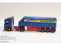AMW H0 1/87 MERCEDES TRUCK MODEL TRANSPORT OF GLASS