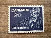 Δανία - 100 γρ. πρώτες διαλέξεις του Γκεόργκ Μπράντες... (1971) MNH