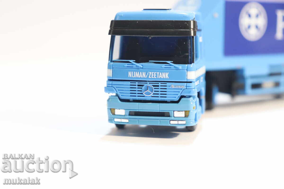AMW H0 1/87 MERCEDES KAMION ΜΟΝΤΕΛΟ ΜΕΤΑΦΟΡΑ ΓΥΑΛΙΟΥ - 5