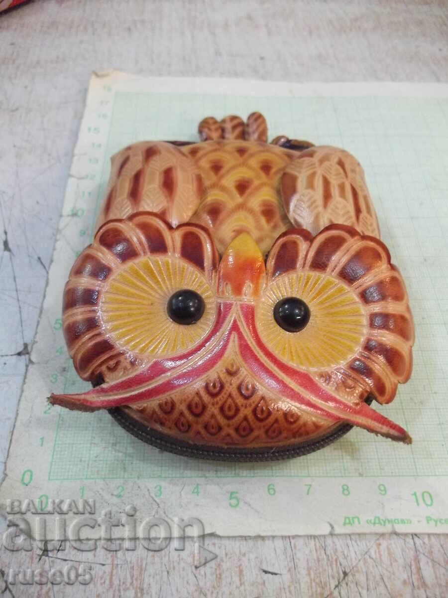 Delivery of Leather Wallet "Owl"