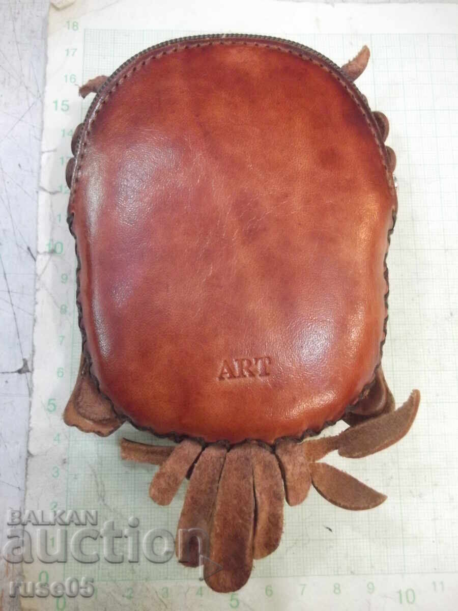 Leather Wallet "Owl" - 6