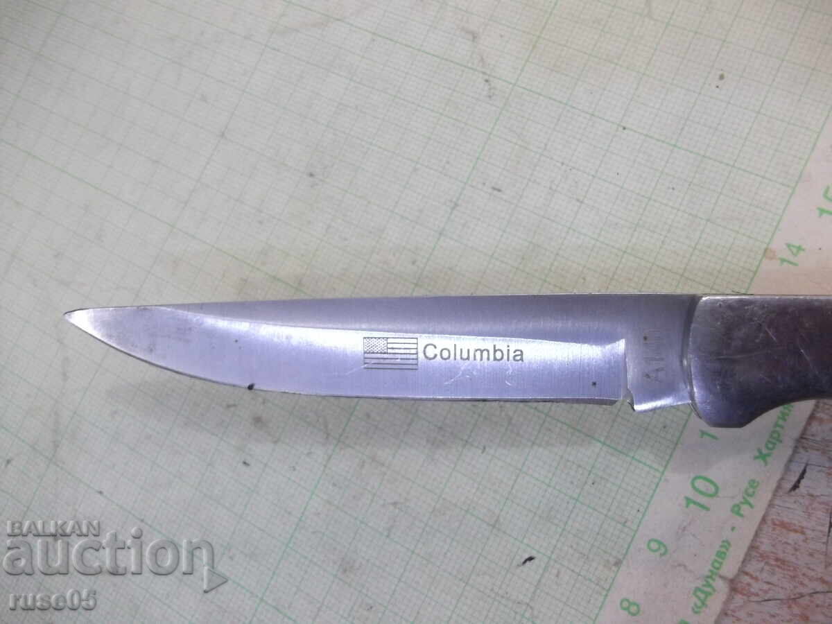 Нож сгъваем "Columbia - A 140" с цена 10.00 лв. | € 5.11