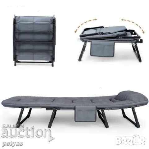 Pat de camping pliabil tip șezlong - 5 Pat de camping pliabil tip șezlong - 5