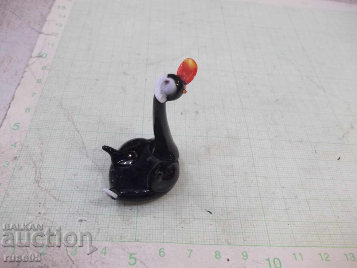 Фигура "Черен лебед" стъклена - 7 Фигура "Черен лебед" стъклена - 7