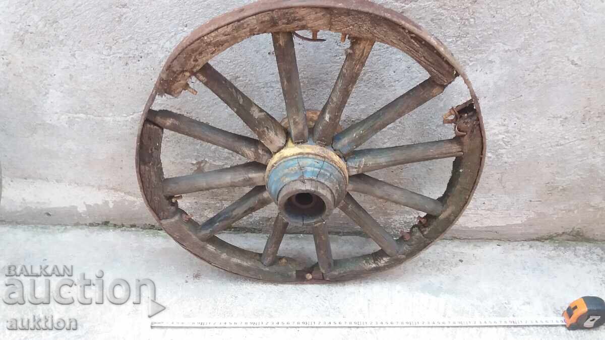 OLD CART WHEEL - WOOD with price 29.99 BGN | € 15.33