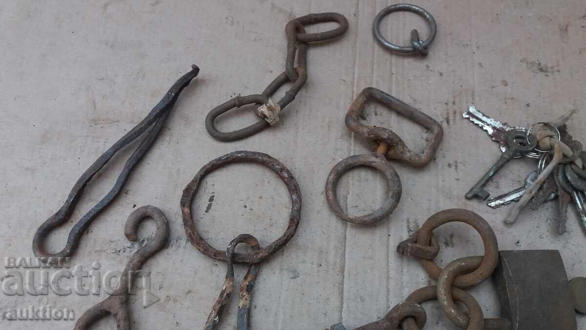 ЛОТ СТАРИ КОВАНИ ЖЕЛЕЗА - 5 ЛОТ СТАРИ КОВАНИ ЖЕЛЕЗА - 5