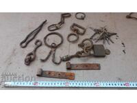 ЛОТ СТАРИ КОВАНИ ЖЕЛЕЗА