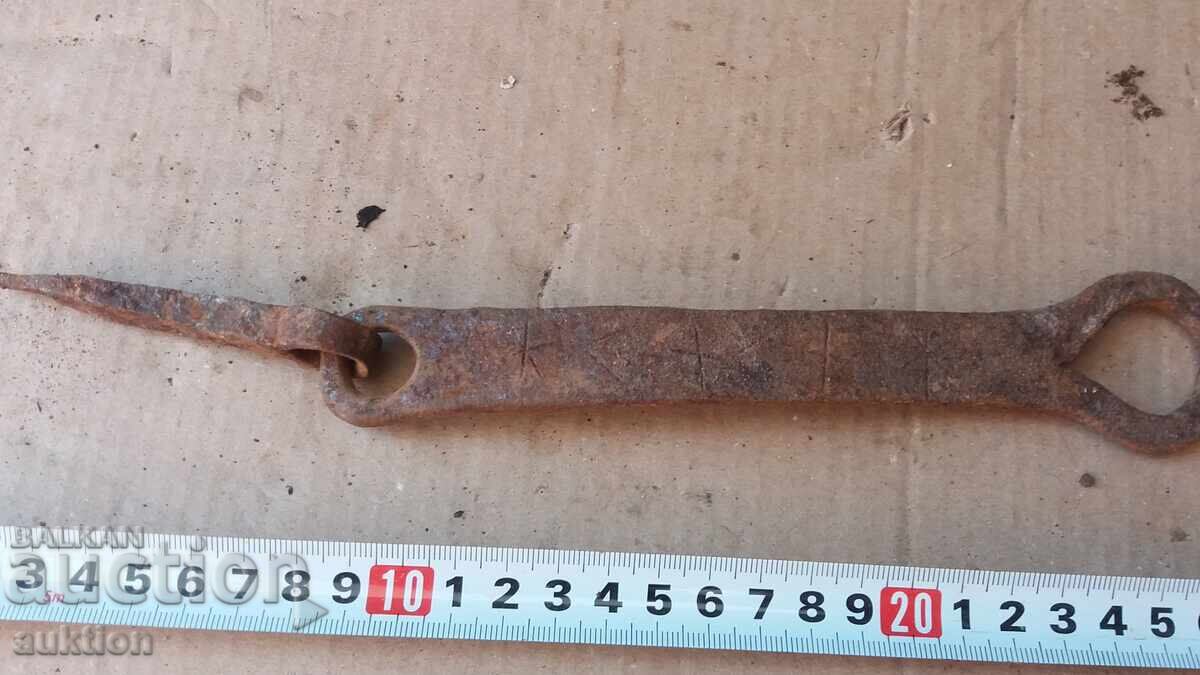 OLD WROUGHT GATE LOCK