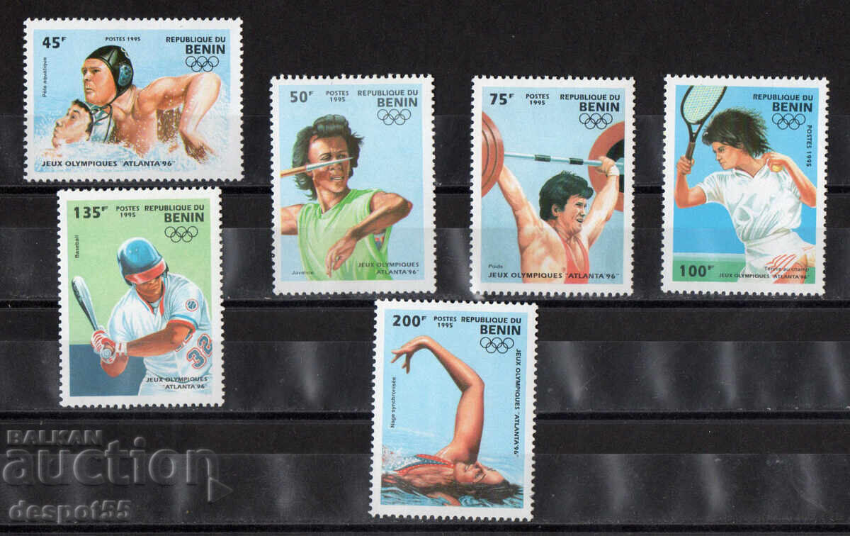 1995. Benin. Olympic Games - Atlanta '96, USA