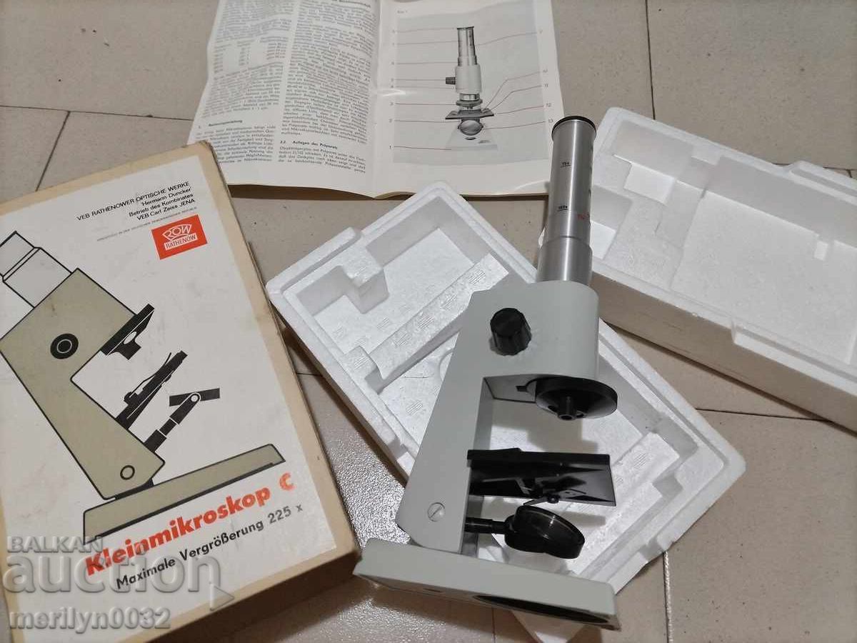 Microscop Carl Zeiss DDR Rathenow model C