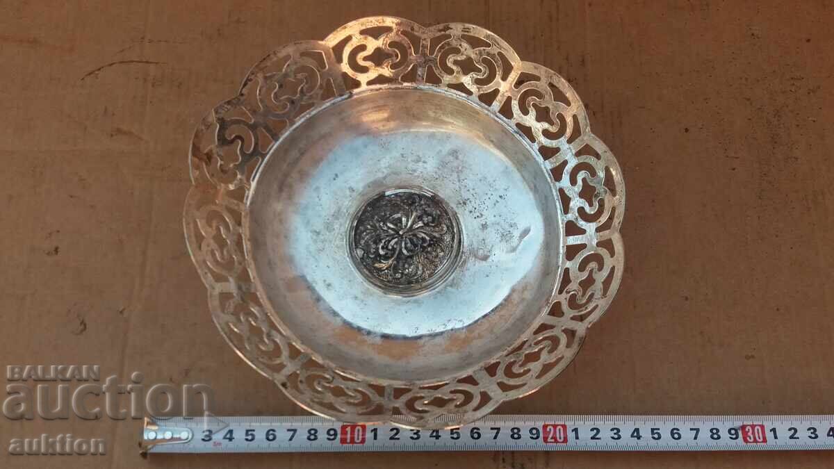 ДЕБЕЛО ПОСРЕБРЕНА ФРУКТИЕРА - БРОНЗ с цена 12.99 лв. | € 6.64