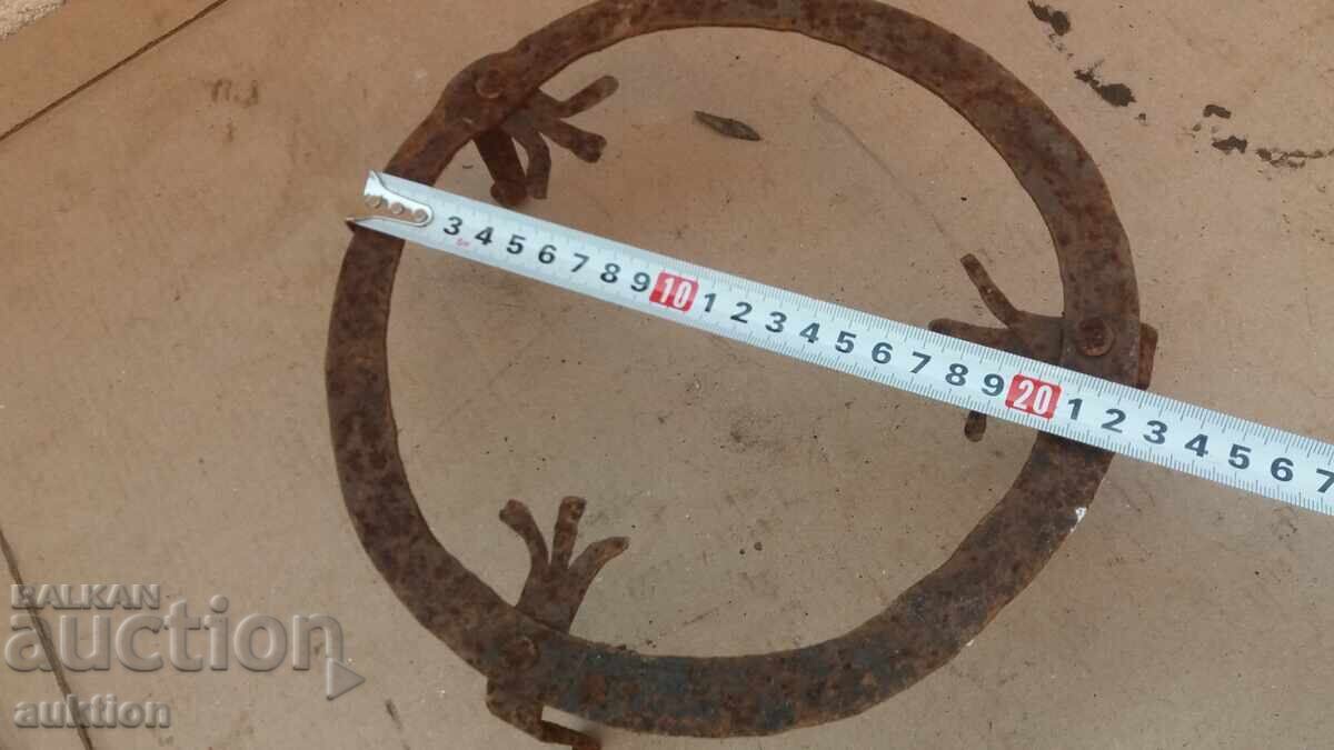 ΠΑΛΑΙΟ ΜΑΣΙΦ ΜΙΚΡΟ ΣΙΔΕΡΕΝΙΟ ΠΥΡΟΣΤΗΡΙΟ - 6